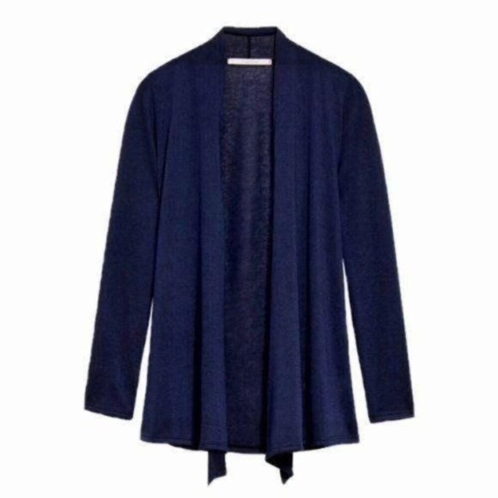 Mix By 41hawthorn Stitch Fix Navy Open Cardigan Xs